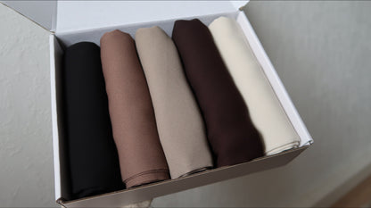 Hijab Box 5 pcs Chiffon